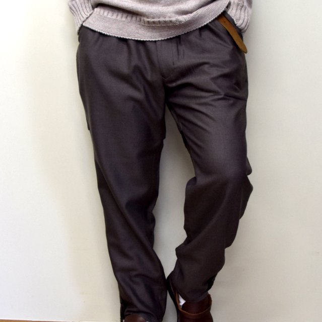 HOMELESS TAILOR(ホームレステイラー)/ HIP GUSSET PANTS -BROWN- #HTK-20F-010(1)