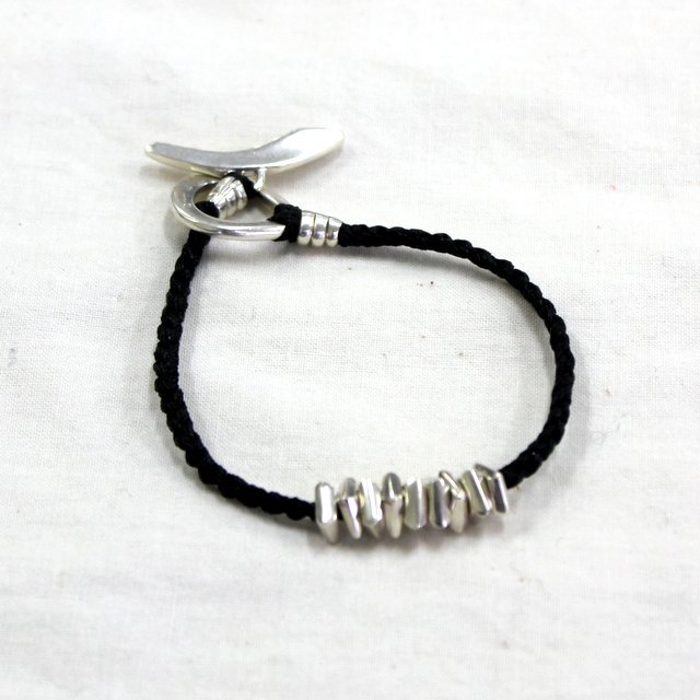 JILL PLATNER(ƒWƒ‹ ƒvƒ‰ƒbƒgƒi[)/ EMBER BRACELET -BLACK- #B-0702(1)