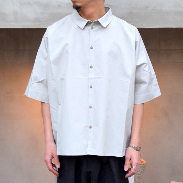 toogood(トゥーグッド)/ THE GARDENER SHIRT SHORT POPLIN -CELADON-(1)