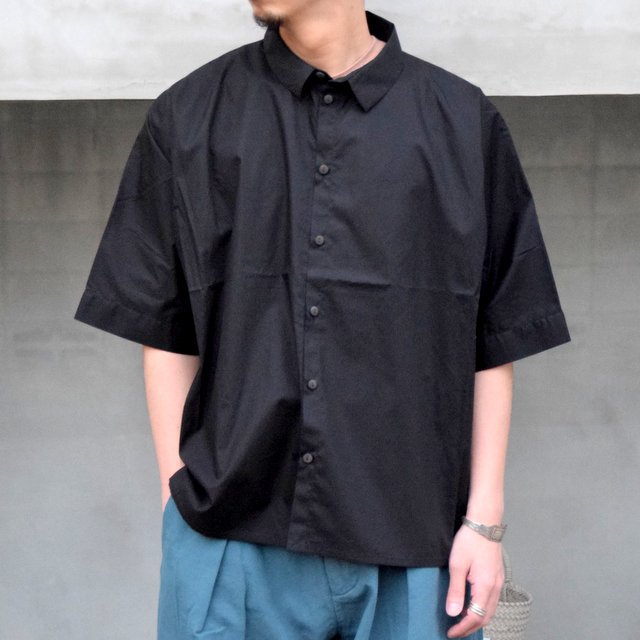 toogood(トゥーグッド)/ THE GARDENER SHIRT SHORT POPLIN -FLINT-(1)