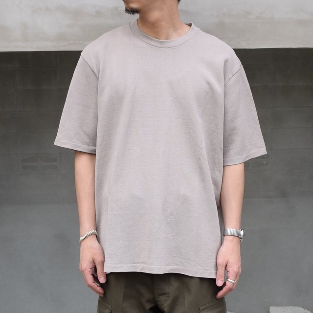 KAPTAIN SUNSHINE (キャプテンサンシャイン)/ CREWNECK PULLOVER TEE -LIGHT GREY- #KS21SCS07-GR(1)