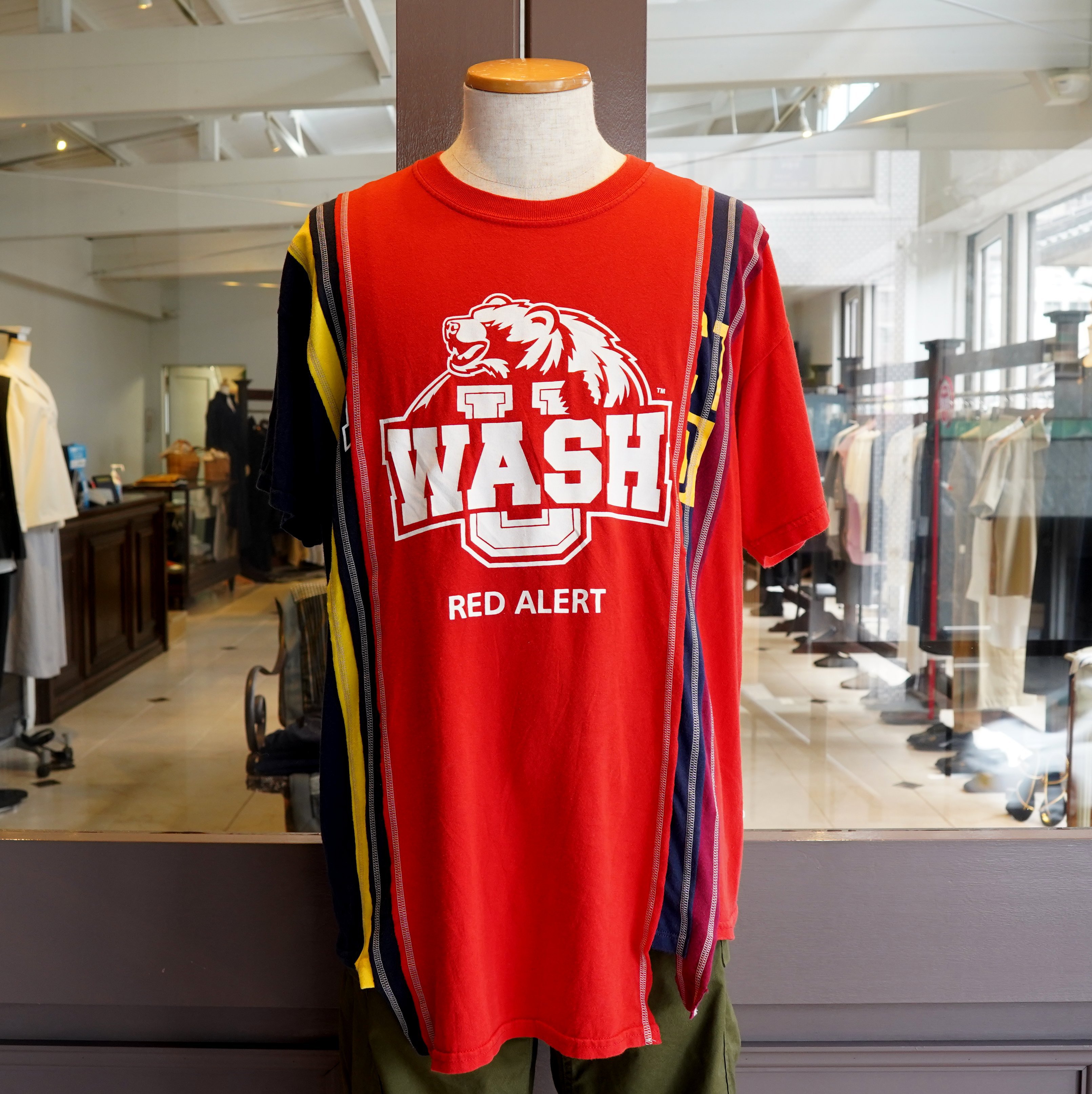 Rebuild by Needles(リビルドバイニードルス)/ 7 Cuts S/S tee college -ASSORT- #JO295(1)