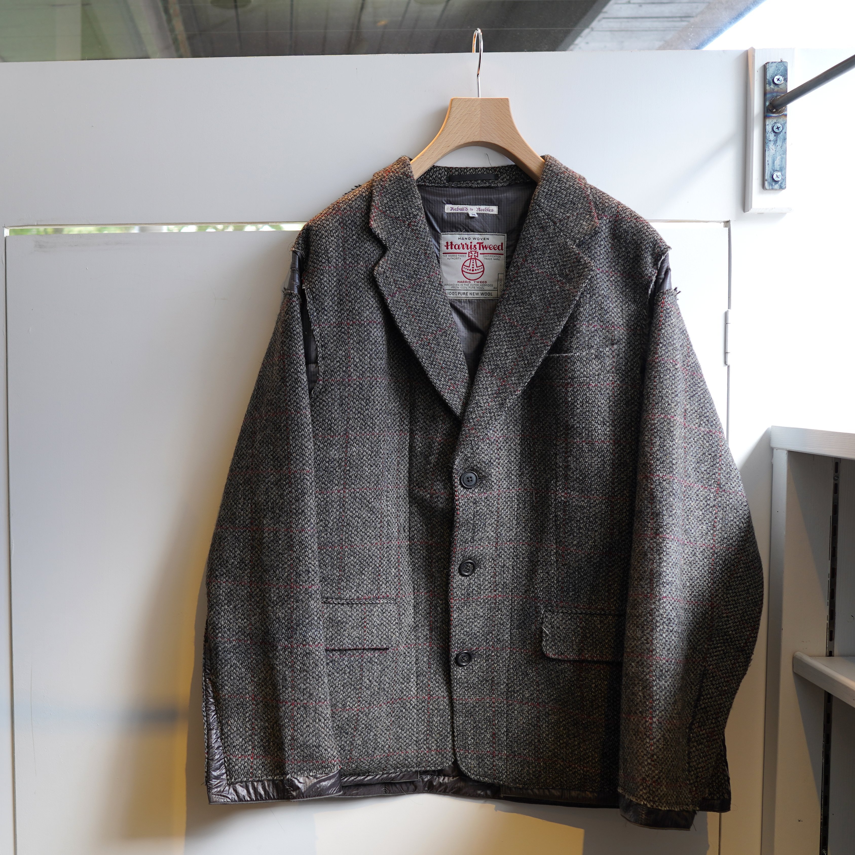 Rebuild by Needles(リビルドバイニードルス)/TWEED JACKET COVERED JACKET -ASSORT- #JO297(1)