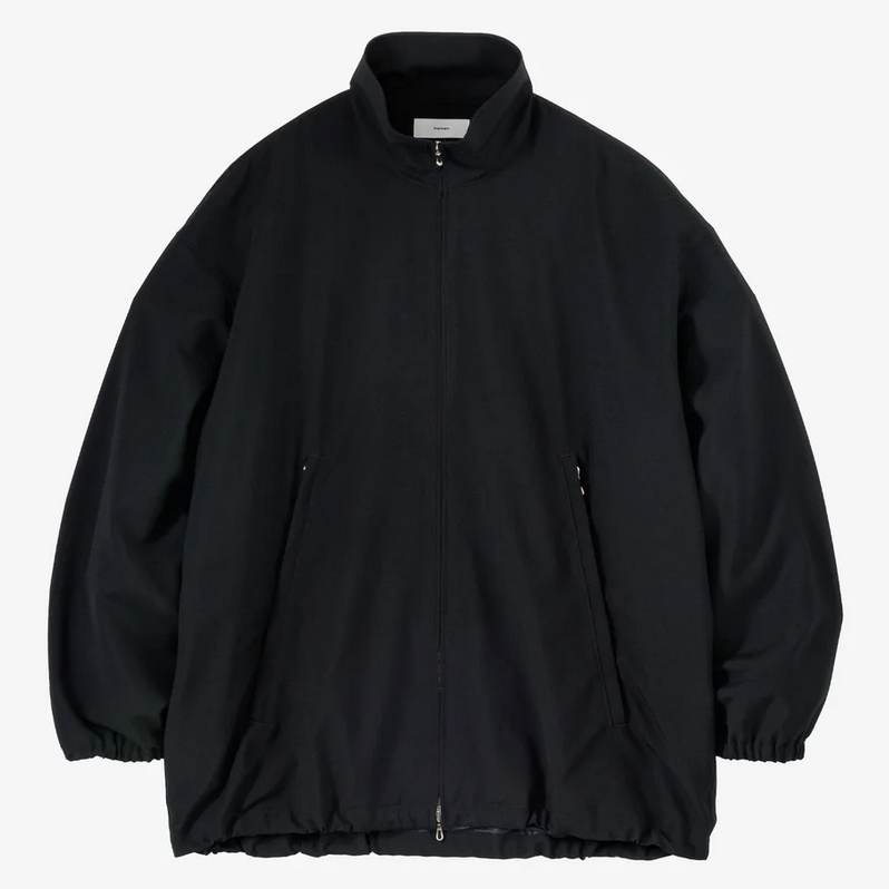 【25ss】Graphpaper (グラフペーパー)/ Tropical Wool Track Blouson -BLACK- #GU251-30241(1)
