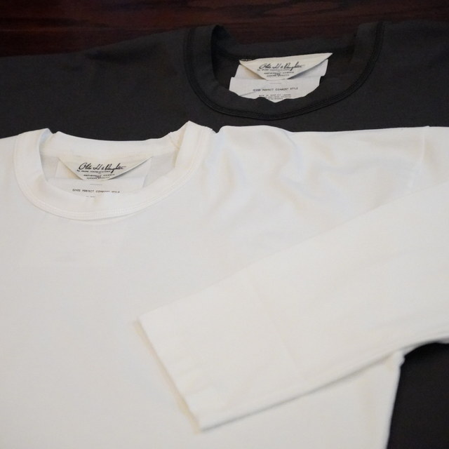 Olde H&Daughter(I[hGC`Ahh[^[)/ SUVIN PLAIN STICH CREW NECK LONG SLEEVE -2color- #UG006(1)