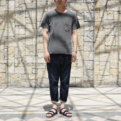 Mixta(ミクスタ) Crew Neck -Vintage Black-(2)