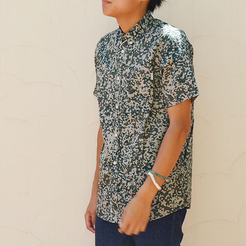【20% off sale】Carhartt(カーハート) S/S Camo Stain Shirt -Camo Stain Leaf-(2)