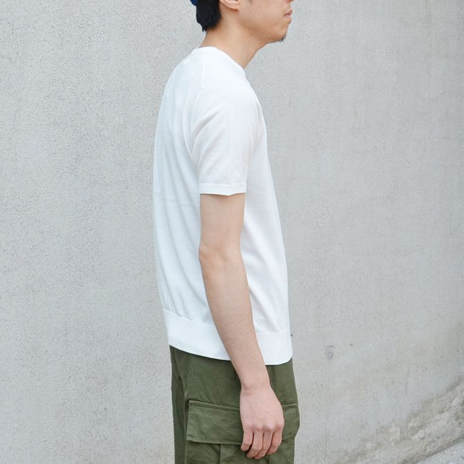 EEL products(イ―ルプロダクツ) Allways Knit 1/2 -(11)WHITE-(2)