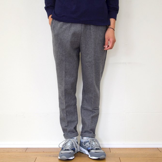FLISTFIA(フリストフィア)/Relaxed Trousers -CHARCOAL GRAY- #RT01016 