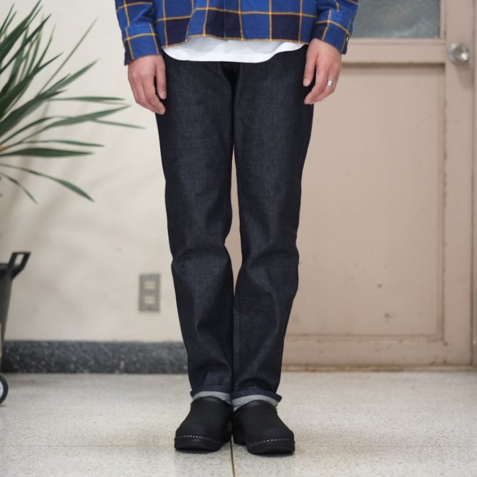 【2017 SS】7 × 7 / seven by seven ( セブン バイ セブン ) DENIM TROUSERS - INDIGO - #SS2017-DTR(2)