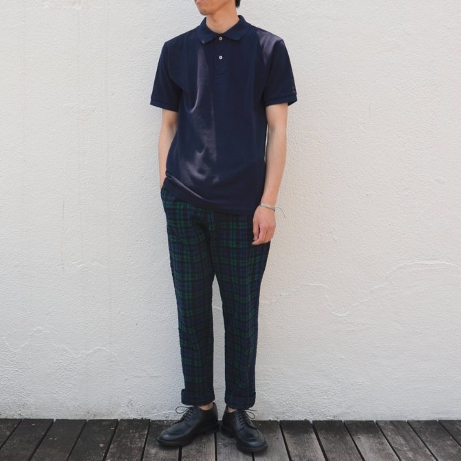 KENNETH FIELD (ケネスフィールド) POLO Cote d’ Azur(コートダジュール) -NAVY- #17SS-33(2)