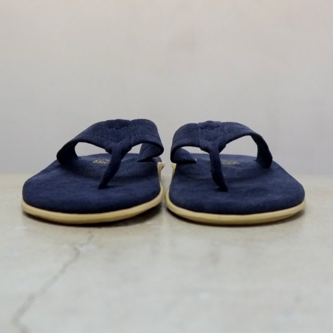 ISLAND SLIPPER (アイランドスリッパー) Men's Thong -NAVY SUEDE-(2)