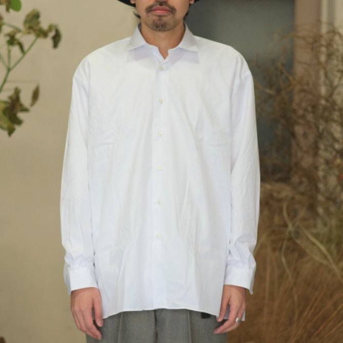 【2018 SS】INDIVIDUALIZED SHIRTS(インディビジュアライズドシャツ)/BIG Shirt -WHITE- IS1812043(2)