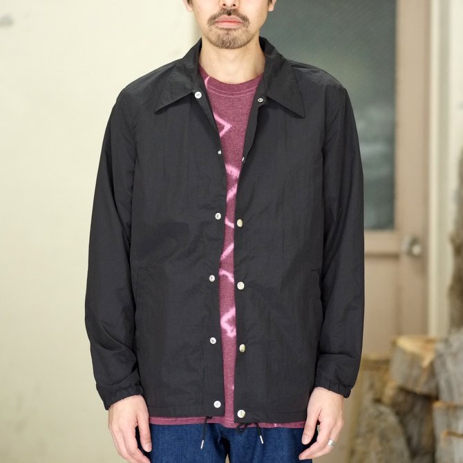 【30% off SALE】【2018 SS】7 × 7 / seven by seven ( セブン バイ セブン ) COACH JACKET -BLACK- #SBSS18CJK(2)