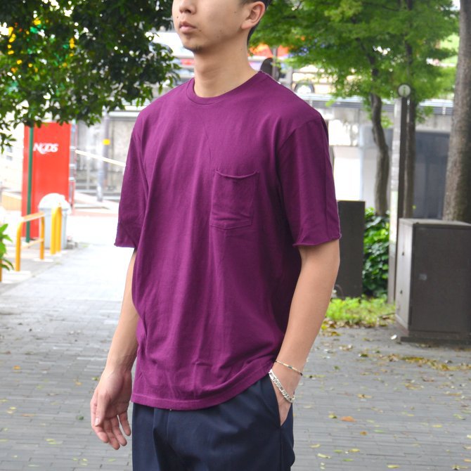 【40% OFF SALE】FLISTFIA(フリストフィア) / Relaxed T-shirts -Dark Burgundy- #TR01016(2)