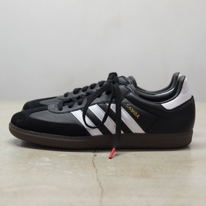 adidas(アディダス)/ SAMBA FB -コアブラック/ランニングホワイト/コアレッド S17- #CQ2094(2)