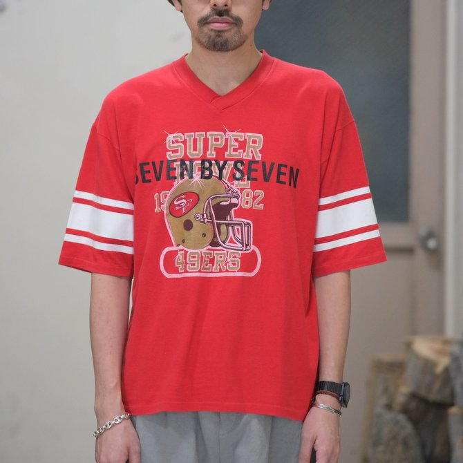 【2018 SS】7 × 7 / seven by seven ( セブン バイ セブン ) REWORK LOGO T-SHIRT -ASSORT- #SBSS18RLTS(2)