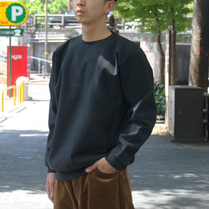 【2018 AW】AURALEE(オーラリー)/ SUPER MIKKED SWEAT P/O -BLACK- #A8AP01SM(2)