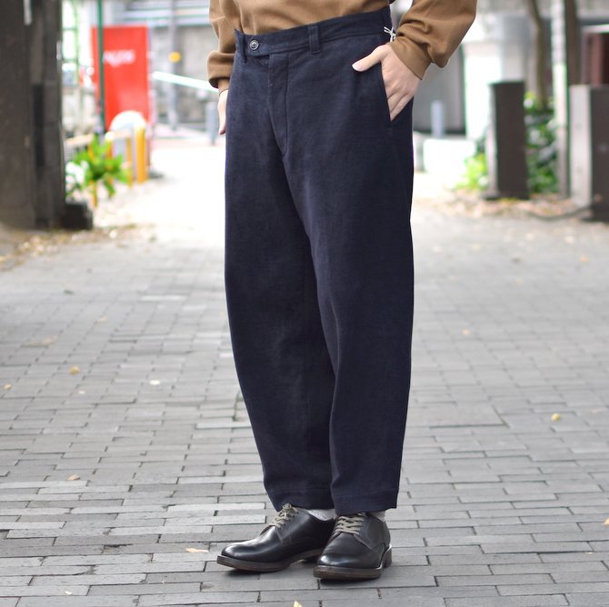 【30% OFF SALE】 ts(s)(ティーエスエス) / PEGTOP PANTS -NAVY- #KT39EP04-NV(2)