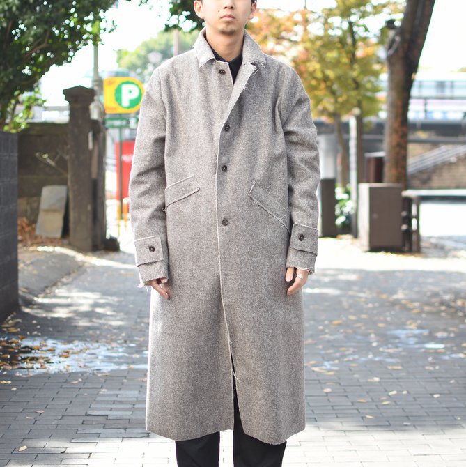 【2018 AW】 CAMIEL FORTGENS(カミエル フォートゲンス)/ COAT -HERINGBONE- #CAMIEL-06.09.02(2)