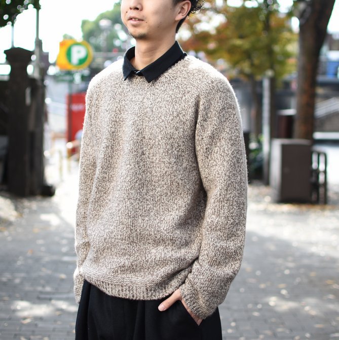【2018 AW】 too good(トゥーグッド) / THE EXPLORER JUMPER CASHMERE KNIT -SAND- #61101210(2)
