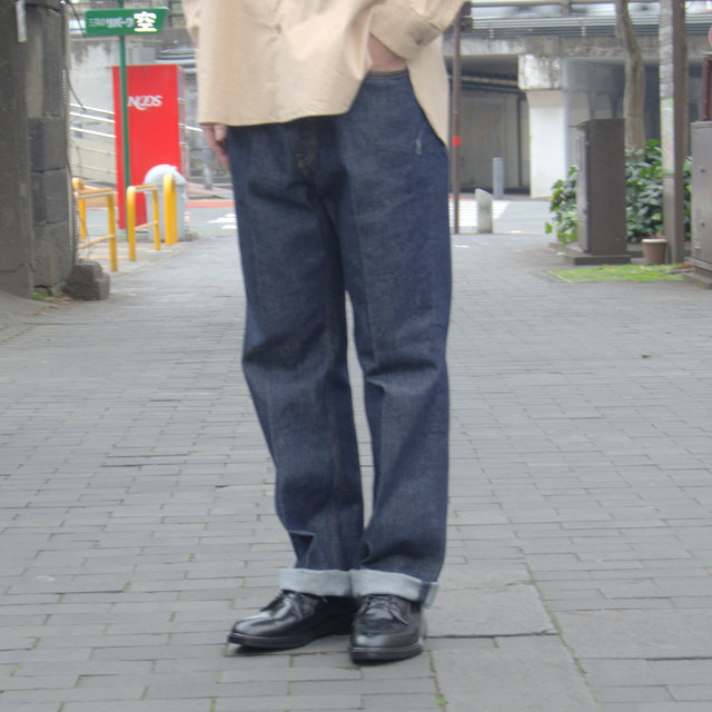 【20 SS】 AURALEE(オーラリー)/ HARD TWIST DENIM 5P PANTS-INDIGO #A9SP01DM(2)