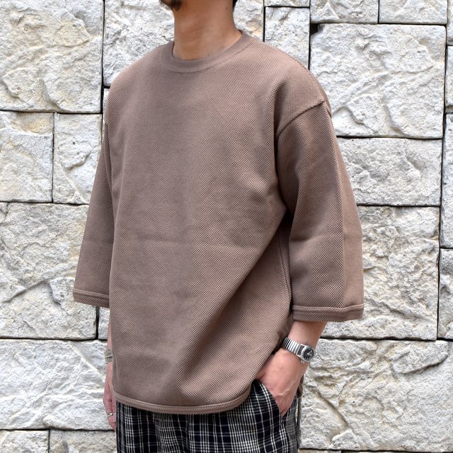 y2019 SSzcrepuscule(NvXL[) Round Knit 7 -BROWN- #1901-005(2)