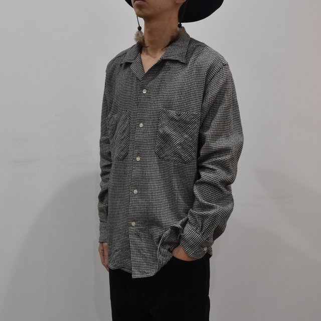 【2019 AW】 MOJITO(モヒート)/ ABSHINTH SHIRT Bar.2.0 -HOUNDS TOOTH (09)- #2094-1101(2)