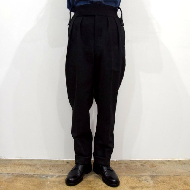 【2019 AW】NEAT(ニート)/ COTTON KARSEY BELTLESS -GRAY- #19-02CKB(2)