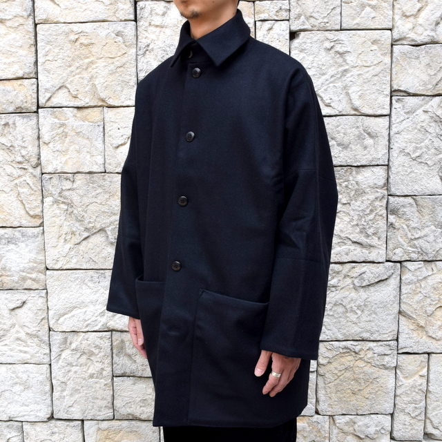 【2019 AW】 too good(トゥーグッド) / THE DOORMAN JACKET FELTED LAMBEWOOL HW -FLINT- #62033100(2)