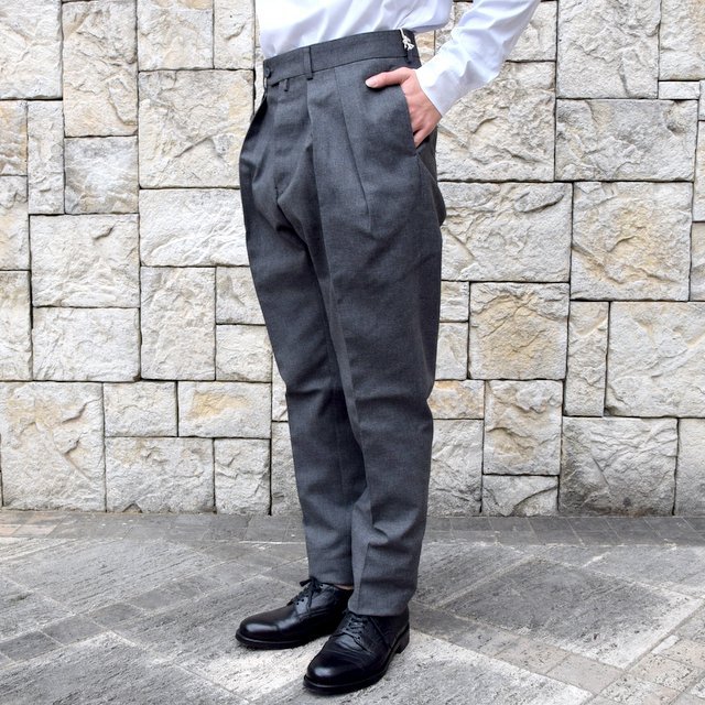 【2020 SS】NEAT(ニート)/ HOPSACK ''TAPERED'' -GRAY- #20-01HST-GR(2)