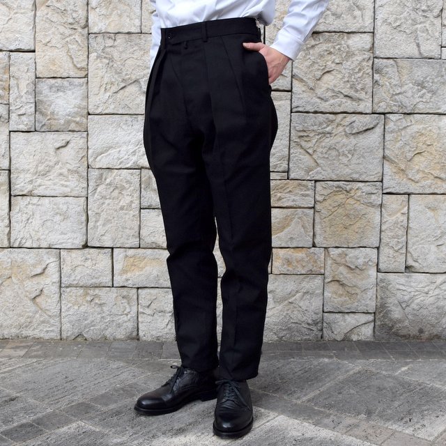 【2020 SS】NEAT(ニート)/ HOPSACK ''TAPERED'' -BLACK- #20-01HST-BK(2)