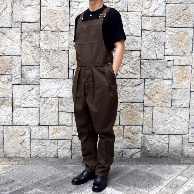 【2020 SS】NEAT(ニート)/ HOPSACK ''OVERALL'' -KHAKI- #20-01HSO-KH(2)