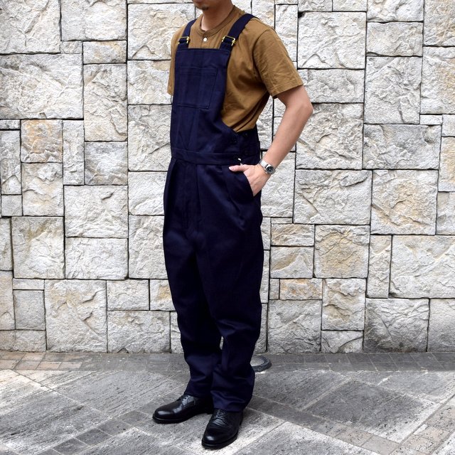 【2020 SS】NEAT(ニート)/ COTTON PIQUE ''OVERALL'' -NAVY- #20-01CPO-NV(2)