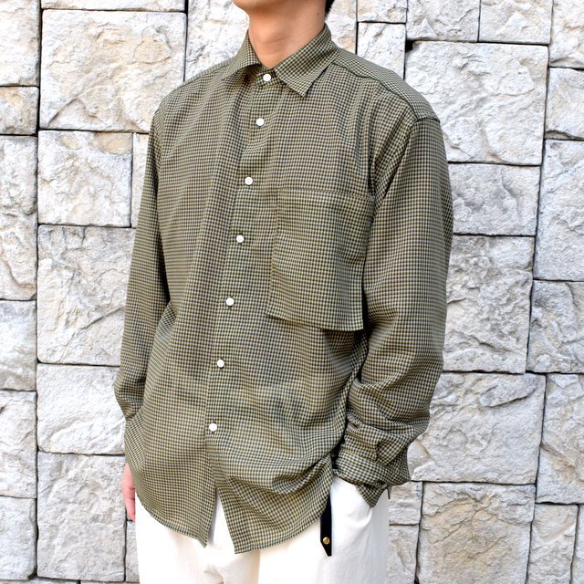 【2020 SS】YOKE(ヨーク)/ OVERSIED CHECK SHIRTS -YELLOW- #YK20SS0088SH(2)