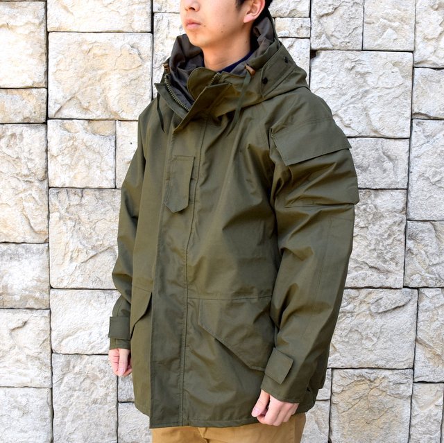 SWEDISH ARMY ''GORETEX JACKET'' DEAD STOCK -KHAKI- #MILITARY232(2)