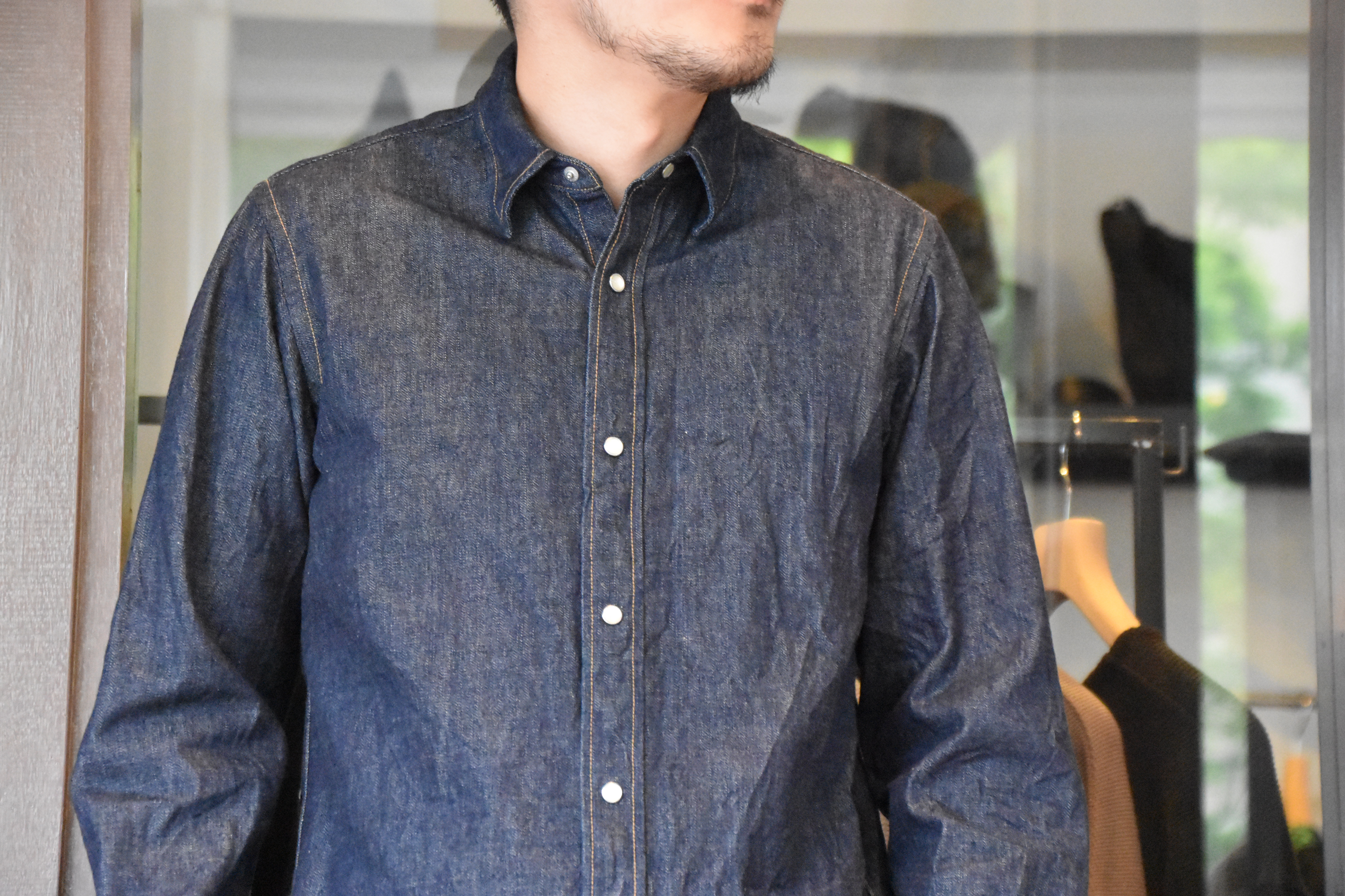【2020 SS】COMOLI (コモリ) デニムシャツ #N03-02006(2)