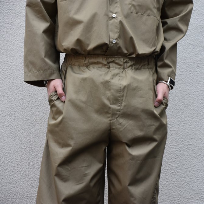 【2020 SS】 Cristaseya(クリスタセヤ)/LIGHT COTTON MOROCCAN PAJAMA PANTS -Light khaki- #02DA-C(2)