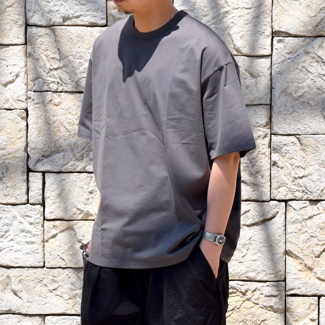 【2020 SS】Graphpaper (グラフペーパー)/ Jersey S/S Tee -GRAY- #GM201-70148B(2)