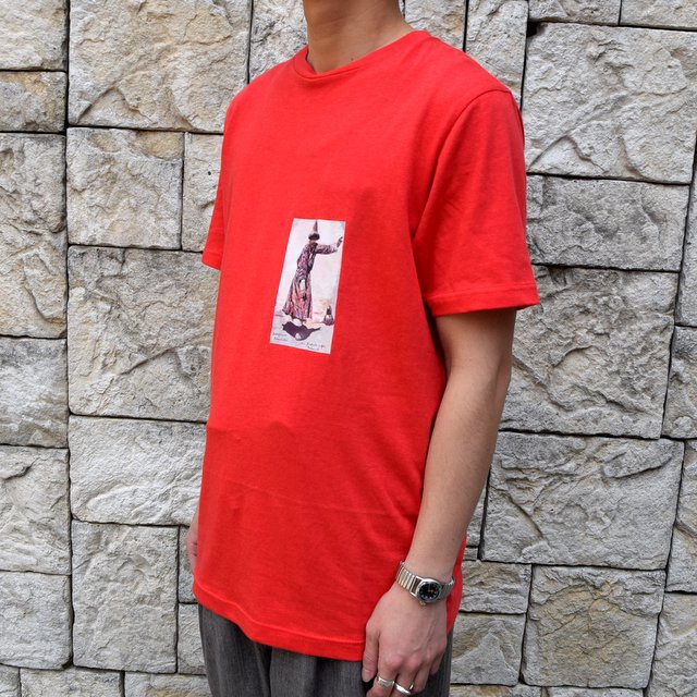【2020 SS】FRANK LEDER(フランクリーダー)/ COTTON T-SHIRT -RED- #0839012-75(2)