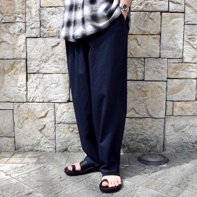 【2020 SS】holk (ホーク)/ カンフーパンツ -NAVY- #HOLK-401(2)