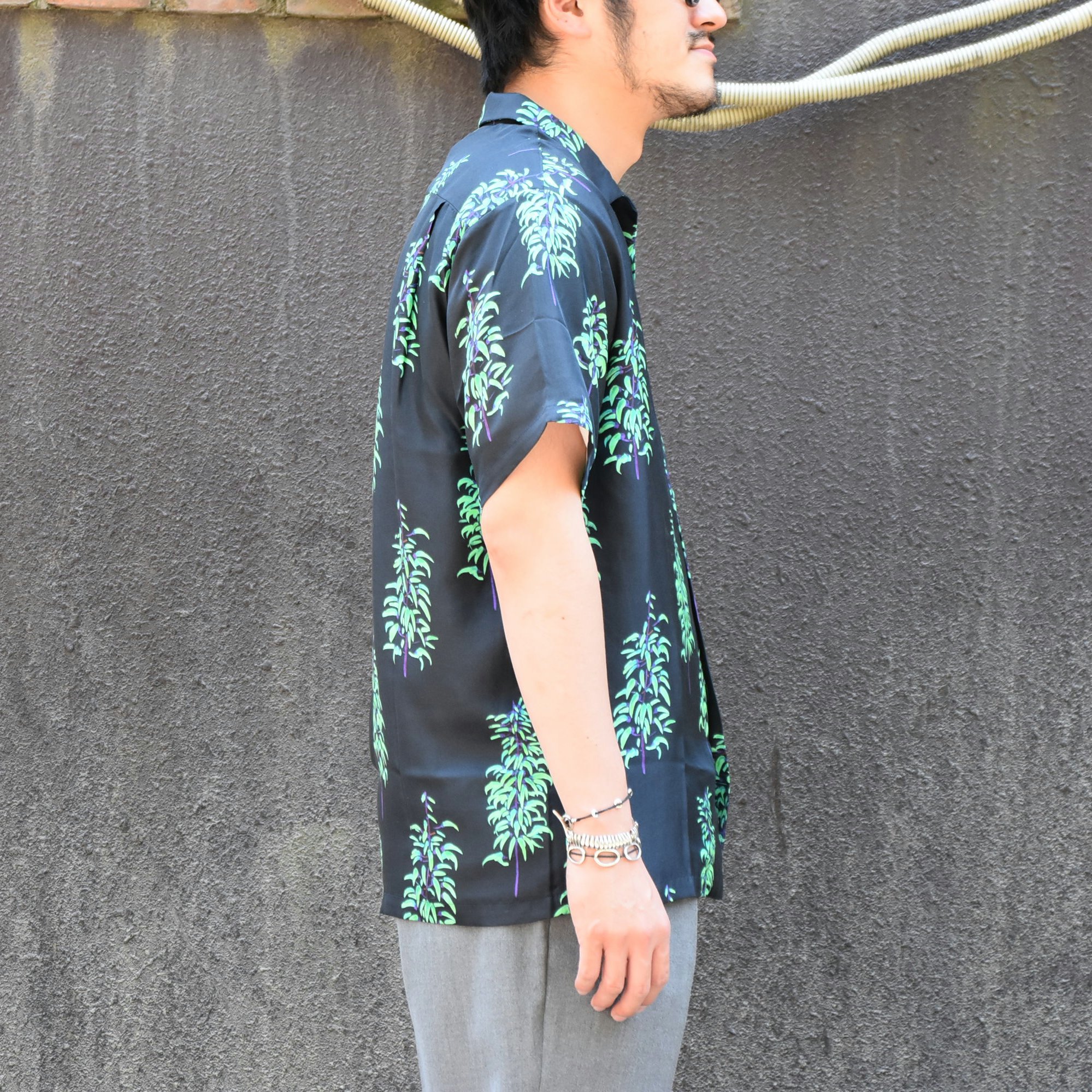 【2020 SS】”WANG CHOMPHU(ワン チョムプー) SILK S/S SHIRT