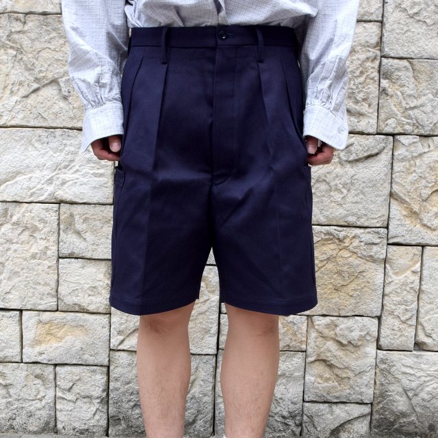 【2020】NEAT(ニート)/ COTTON PIQUE CARGO SHORTS -NAVY- #20-01CPC(2)
