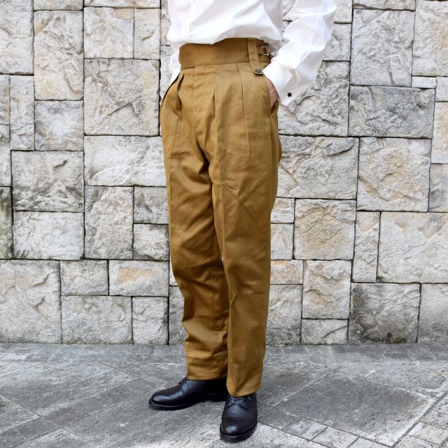 【2020】NEAT(ニート)/ TURPAN SATIN ''BELTLESS'' -TAUPE- #20-02TSB(2)