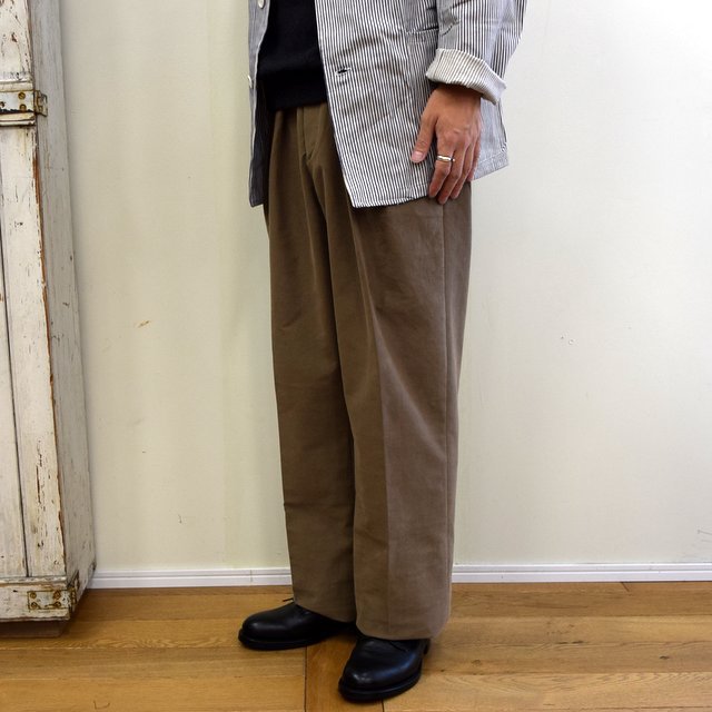 【2020】NEAT(ニート)/MOLESKIN SUEDE NIDOM -BEIGE- 20-02MSW(2)