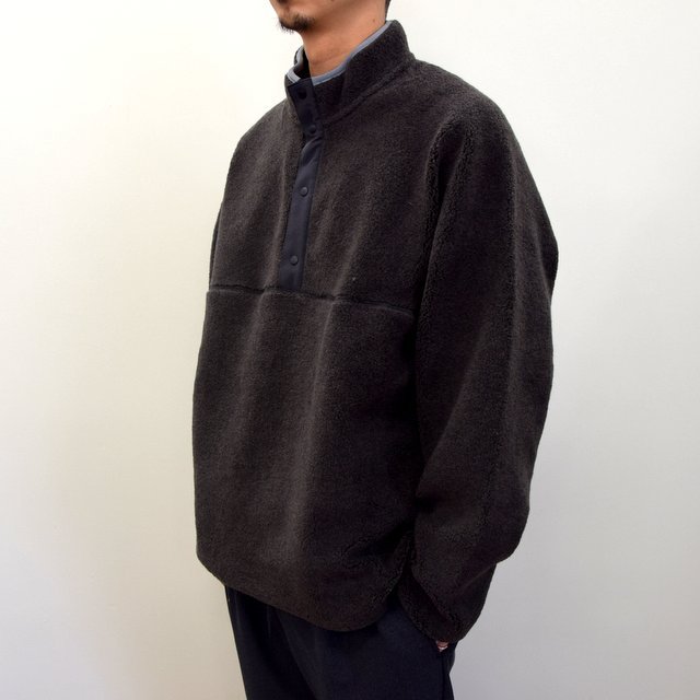 【2020】Graphpaper (グラフペーパー)/ Wool Boa High Neck Pull Over -2色展開- #GU203-70165(2)