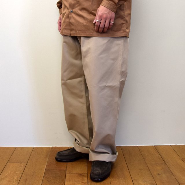 E. TAUTZ(イートウツ)/ FIELD TROUSER-BEIGE- 6311702009-BE(2)