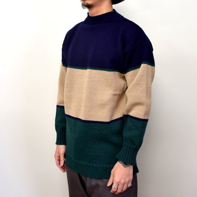 BROWN by 2-tacs (ブラウンバイツータックス)/ GUERNSEY WOOLLENS