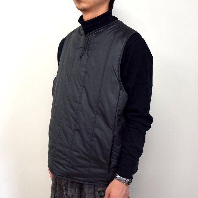 YOKE(ヨーク)/ REVERSIBLE FRENCH ARMY VEST -BLACK- #YK20AW0153V(2)
