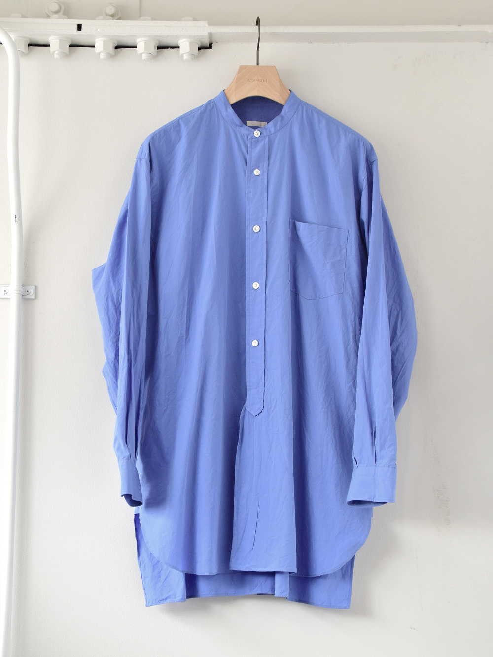 COMOLI (コモリ) バンドカラーシャツ#U03-02002 (2)